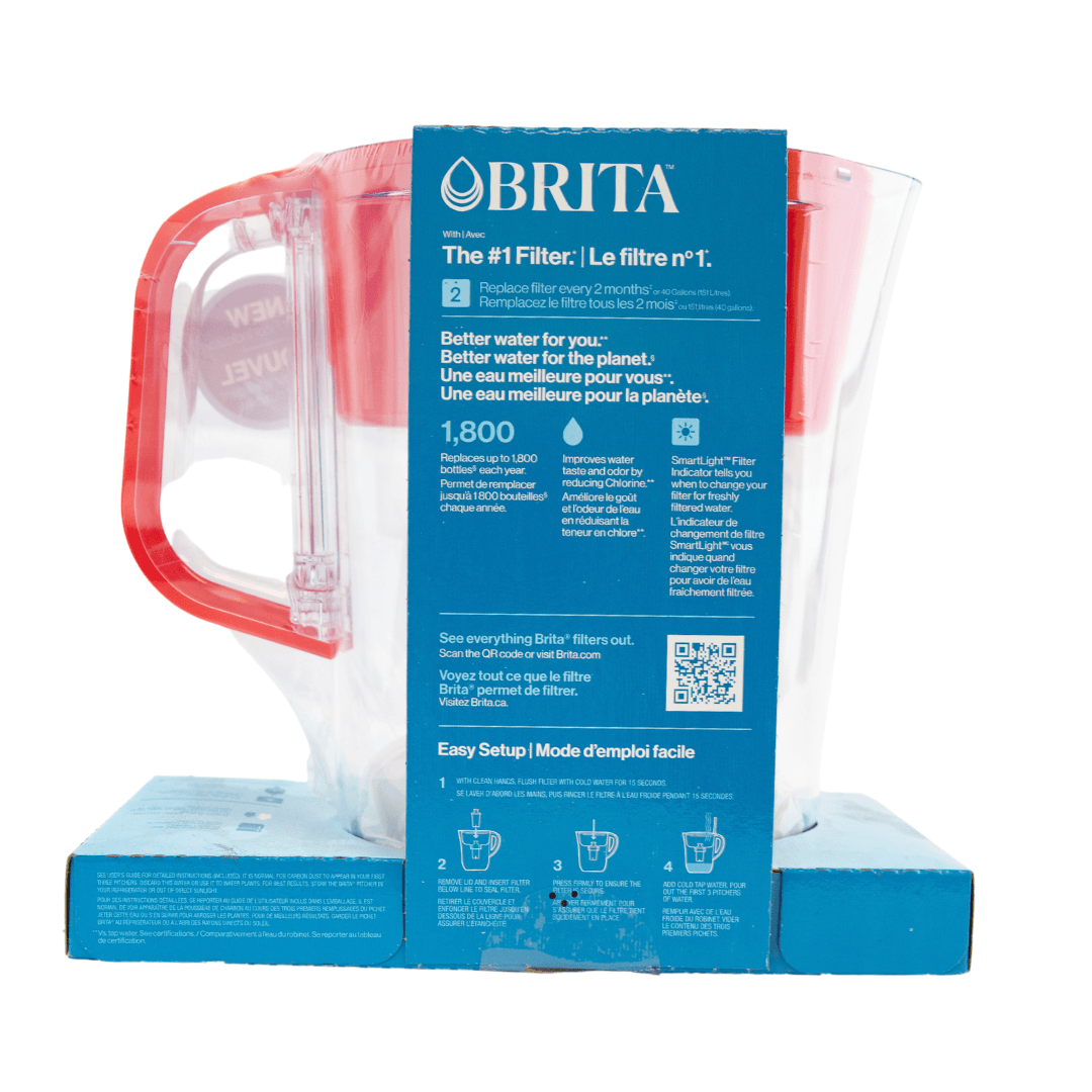 Brita Geyser Water Pitcher 6 Cup Red – Wholesale & Liquidation Experts