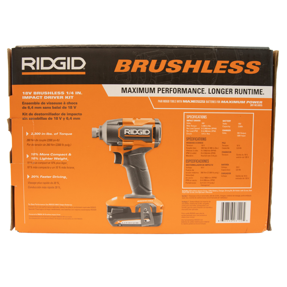 Ridgid subcompact impact driver deals