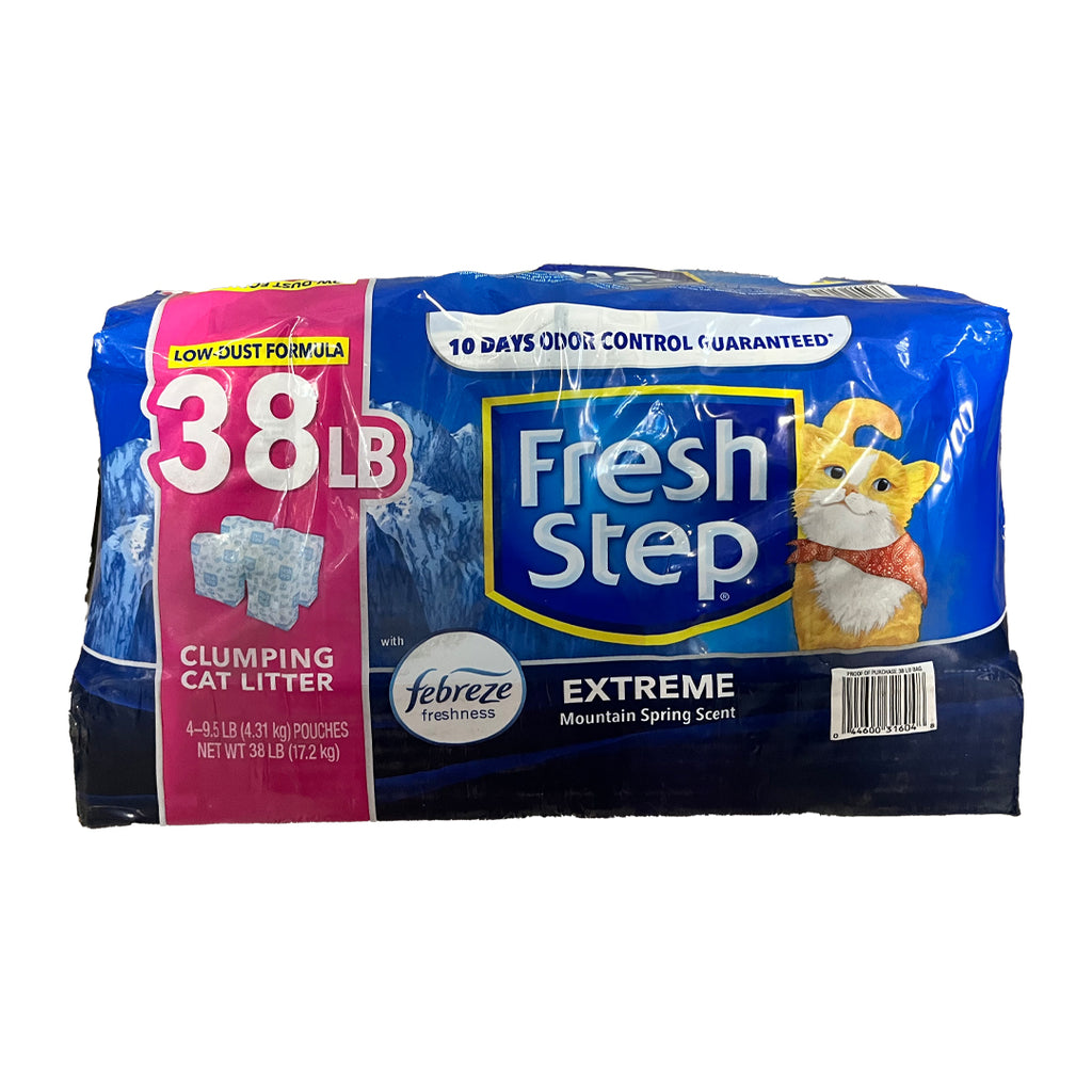 Fresh Step Cat Litter Extreme Mountain Spring 38lb Wholesale