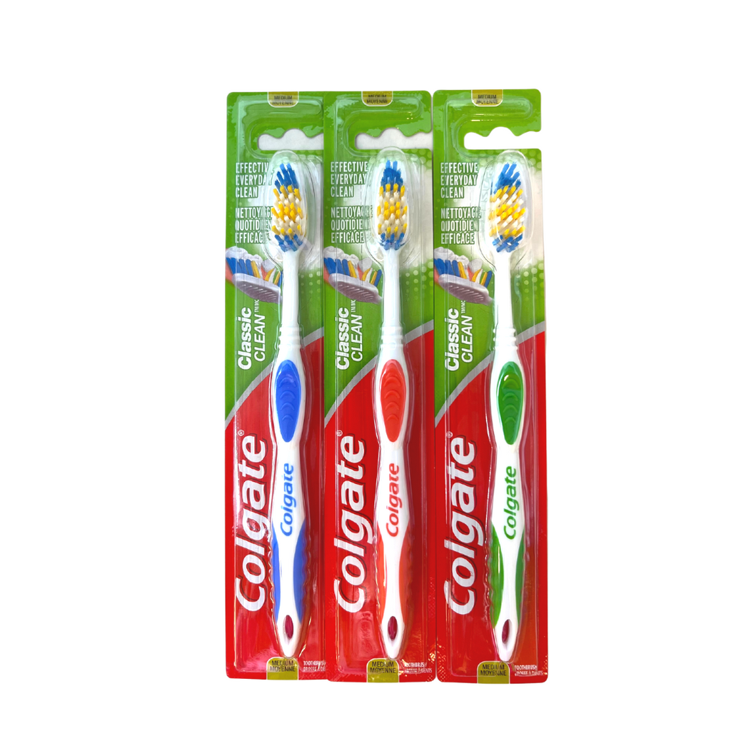Colgate Toothbrushes 72/Case Classic Clean - Wholesale & Liquidation Experts