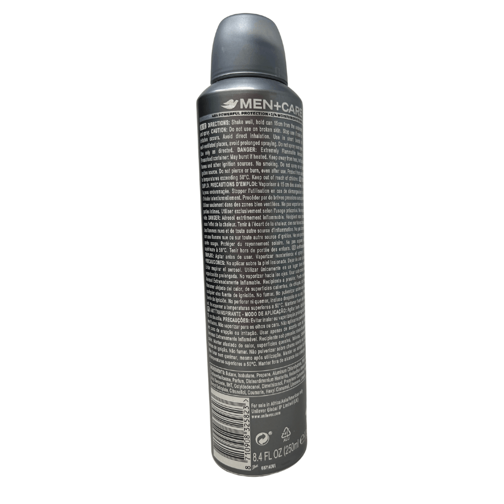 Dove Men's Deodorant Spray 6/8.45oz/250ml Cool Fresh - Wholesale & Liquidation Experts