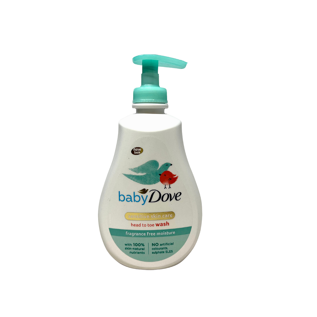 Dove Baby Head To Toe Wash Sensitive Skin Rich Moisture 6/13.5oz - Wholesale & Liquidation Experts