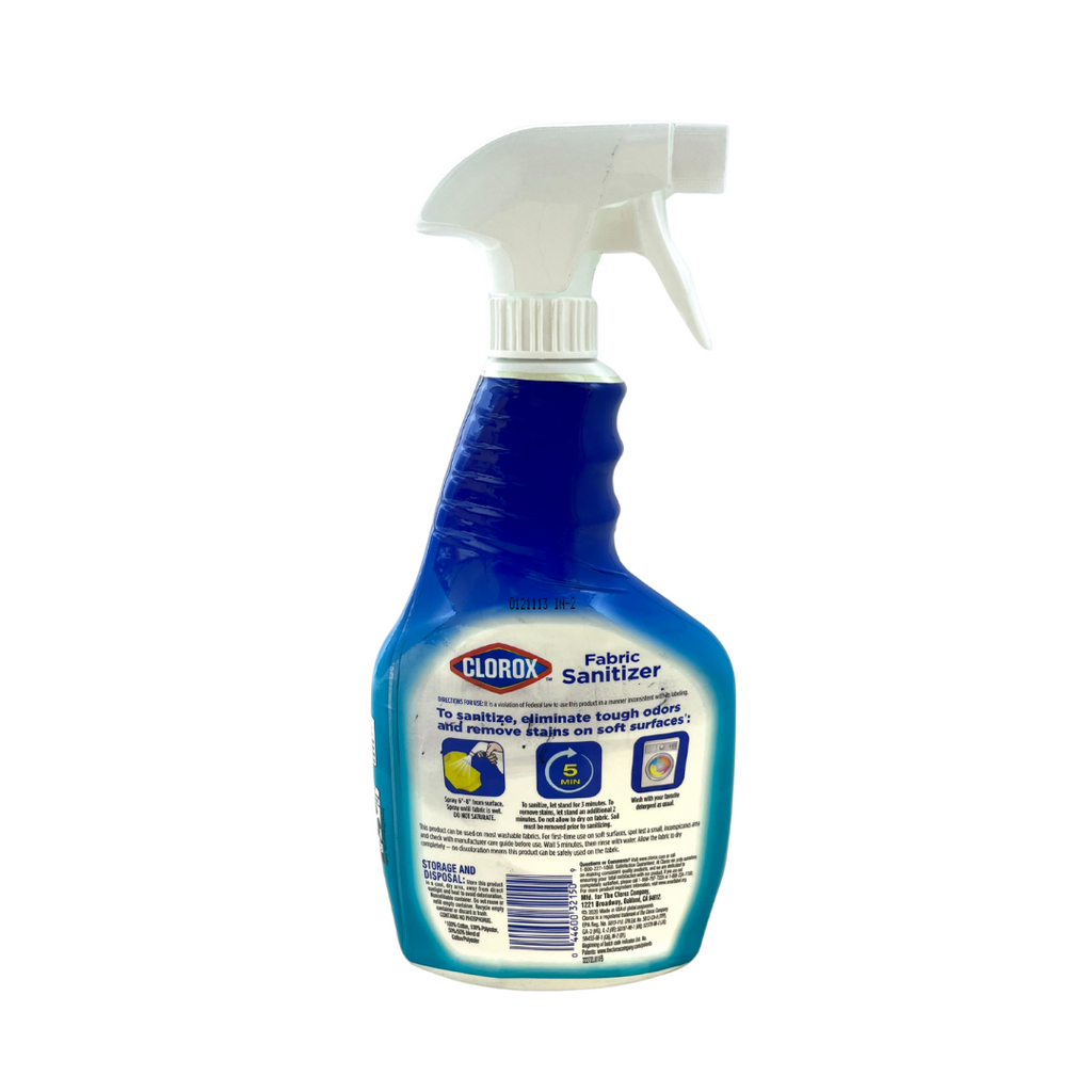 Clorox Fabric Sanitizer Spray 6/24 Oz - Wholesale & Liquidation Experts