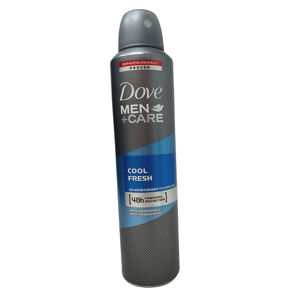 Dove Men's Deodorant Spray 6/8.45oz/250ml Cool Fresh - Wholesale & Liquidation Experts