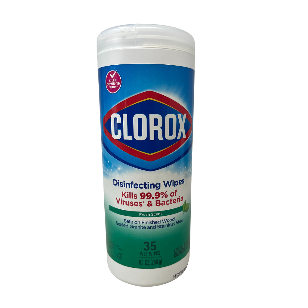 Clorox Disinfecting Wipes 12/35 Ct Fresh Scent - Wholesale & Liquidation Experts